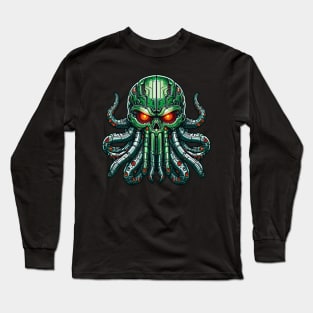 Biomech Cthulhu Overlord S01 D58 Long Sleeve T-Shirt